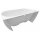 PAGODA Badewanne 170x85x58cm, schwarz/weiss