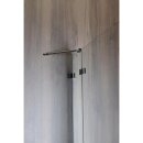 VITRA LINE Duschabtrennung 95cm, rechts, Klarglas
