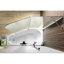 PALOMA Duschabtrennung 120x150cm, Klarglas