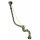 MODEL 12R Ablaufgarnitur mit Klick-Klack, Siphon, Bronze