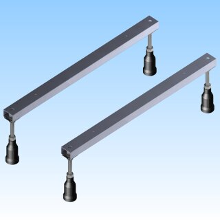 Badewannenfüsse 53cm lang