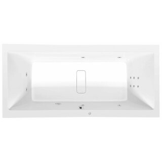 MARLENE HYDRO WhirlpoolBadewanne, 190x90x48cm, weiss
