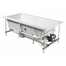 MARLENE HYDRO WhirlpoolBadewanne, 190x90x48cm, weiss
