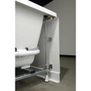 DUPLA HYDRO Whirlpool-Badewanne, 180x120x54cm, weiss
