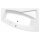 EVIA R HYDRO Whirlpool-Badewanne, 170x100x47cm, weiss
