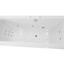 CLEO HYDRO-AIR WhirlpoolBadewanne, 180x90x48cm, weiss