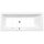 CLEO HYDRO-AIR Whirlpool-Badewanne, 180x80x48cm, weiss