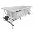 KVADRA HYDRO-AIR Whirlpool-Badewanne, 170x80x47cm, weiss
