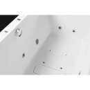 MARLENE HYDRO-AIR Whirlpool-Badewanne 170x80x48cm, weiss