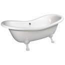 CHARLESTON Freistehende Badewanne 188x80x41cm, Füsse...