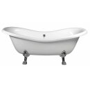 CHARLESTON freistehende Badewanne 188x80x41cm, Füsse...
