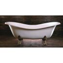 CHARLESTON Freistehende Badewanne 188x80x41cm, Füsse Bronze