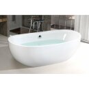 ZASU freistehende Badewanne 180x81x58, weiss