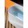 Raumspar Badewanne VIVA 175x80x47cm, rechts, weiss