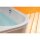Raumspar Badewanne VIVA 175x80x47cm, rechts, weiss