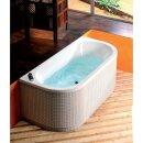 VIVA D Acryl-Badewanne 175x80x47cm, weiss