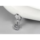RETRO freistehende Badewanne 167,5x76x71cm, Füsse Chrom