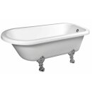 FOXTROT Freistehende Badewanne 170x75x47cm, Füsse Chrom