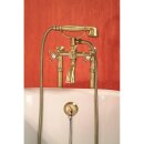 FOXTROT freistehende Badewanne 170x75x49cm, Füsse weiss