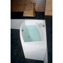 Raumspar Badewanne EVIA 170x100x47cm, rechts, weiss