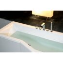 VERSYS R asymmetrische Badewanne 160x84x70cm, rechts, weiss