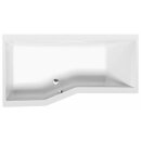 VERSYS L asymmetrische Badewanne 160x84x70x47cm, links,...
