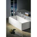 CLEO Rechteckwanne 160x75x48cm, weiss