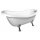 RETRO freistehende Badewanne 160x73x82cm, Füsse Chrom