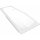 Raumspar Badewanne 160x70x39cm MINOU, links, weiss