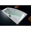 Raumspar Badewanne EVIA 160x100x47cm, rechts, weiss