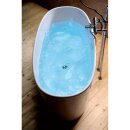 TEss Freistehende Badewanne 157x70x67cm, weiss