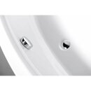 ORAVA Badewanne 150x90x38cm ohne Füsse, rechts, weiss