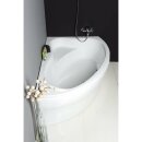 ORAVA Badewanne 150x90x38cm ohne Füsse, rechts, weiss
