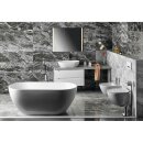 REDUTA Freistehende Badewanne 150x75x46cm, weiss
