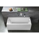 LILY 150 Rechteckwanne mit Füssen 150x70x39cm, weiss