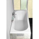 JIZERA Badewanne 150x70x39cm ohne Füsse, weiss