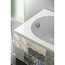 JIZERA Badewanne 140x70x39cm, ohne Füsse ,weiss