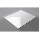 MIRAI Duschwanne, Quadrat 100x100x1,8cm, weiss
