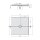 MIRAI Duschwanne, Quadrat 80x80x1,8cm, weiss