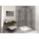 FLEXIA Gussmarmor-Duschwanne 90x90x3cm