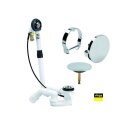 Ab- und Überlaufgarnitur mit Wanneneinlauf, Viega...