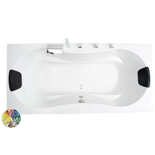 Rechteck-Badewanne Zenpool Model Sara, 190x90cm, RAL Farbe nach Wunsch