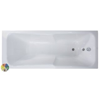 Rechteck-Badewanne Zenpool Model Olivia, 180x75cm, RAL Farbe nach Wunsch