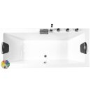 Rechteck-Badewanne Zenpool Model Leandra, 170x75cm, RAL...