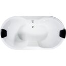 Ovale Badewanne Zenpool Model Hannah, 195x100cm, RAL...