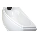 Raumspar-Badewanne Zenpool Model Marlene, 160x90cm LINKS, RAL Farbe nach Wunsch