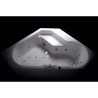 Eck-Whirlpool Zenpool Model Valentina, 145x145cm