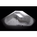 Eck-Whirlpool Zenpool Model Valentina, 145x145cm