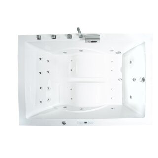 2-Personen-Whirlpool Zenpool Model Anne, 180x130cm