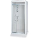 Grumbach Fertigdusche SOUVERÄN 80x80cm, Boiler und Pumpe möglich